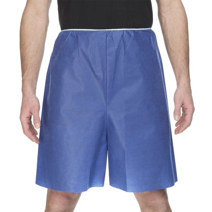 McKesson Exam Shorts X-Large Blue SMS Adult Disposable (1197331_CS)