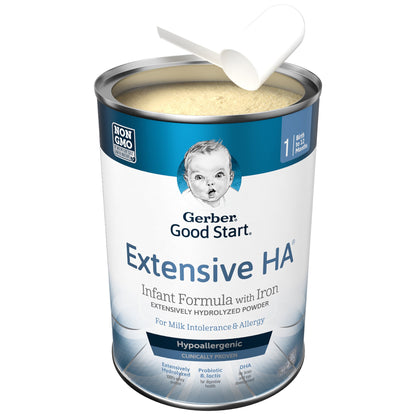 Gerber® Good Start® Extensive HA Infant Formula Unflavored 14.1 oz. Can Powder Whey Protein Cow's Milk Allergy (979091_CS)