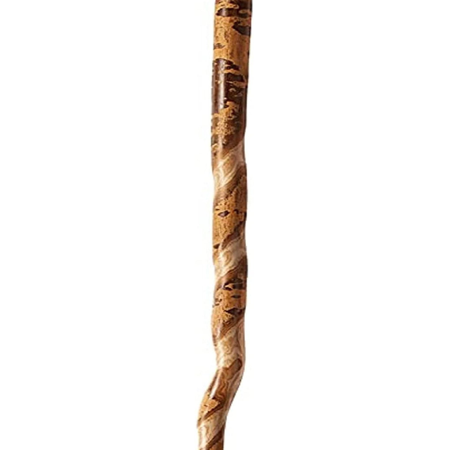 Brazos™ Twisted Walking Stick Wood 55 Inch Height American Hardwood (1229072_EA)
