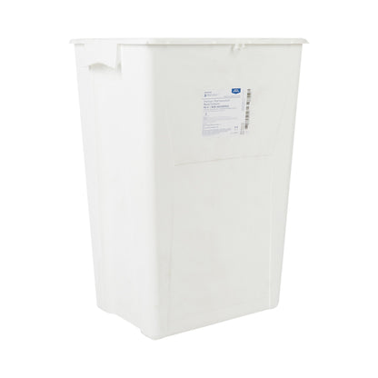 McKesson Prevent® Pharmaceutical Waste Container White Base 24-3/5 H X 17-3/10 W X 13 L Inch Vertical Entry 18 Gallon (1011863_CS)