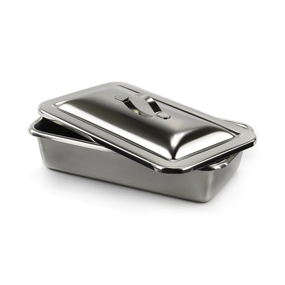 McKesson Instrument Tray Strap Handle Stainless Steel 8-7/8 X 5 X 2 Inch (1038455_EA)