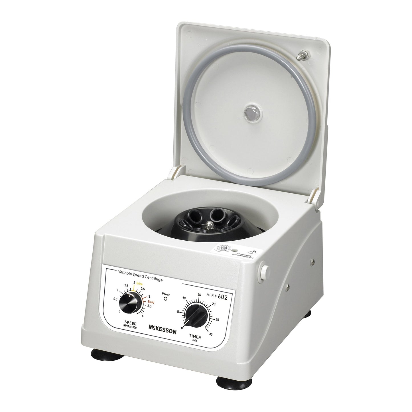 McKesson Centrifuge 6 Place Fixed Angle Rotor Variable Speed up to 4,000 RPM (862545_EA)