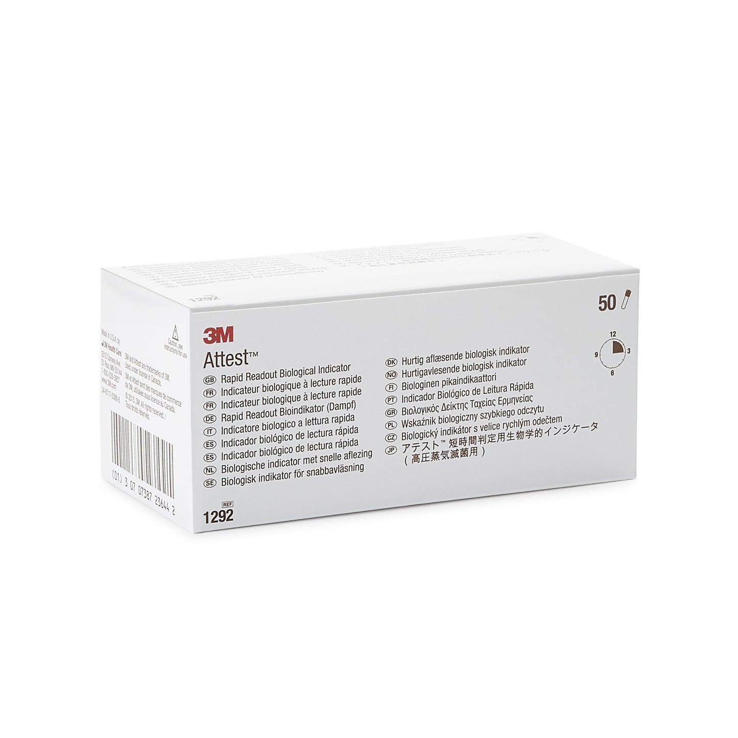 Attest™ Rapid Readout Sterilization Biological Indicator Vial Steam (283333_BX)