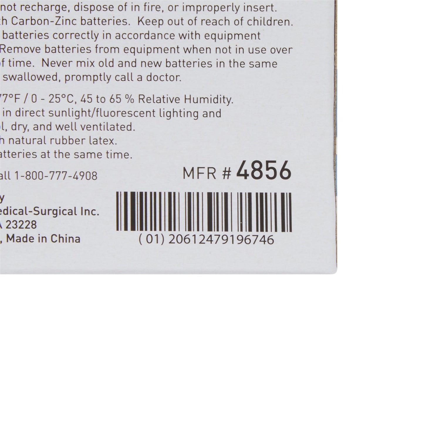 McKesson Alkaline Battery AAA Cell 1.5V Disposable 24 Pack (854614_CS)