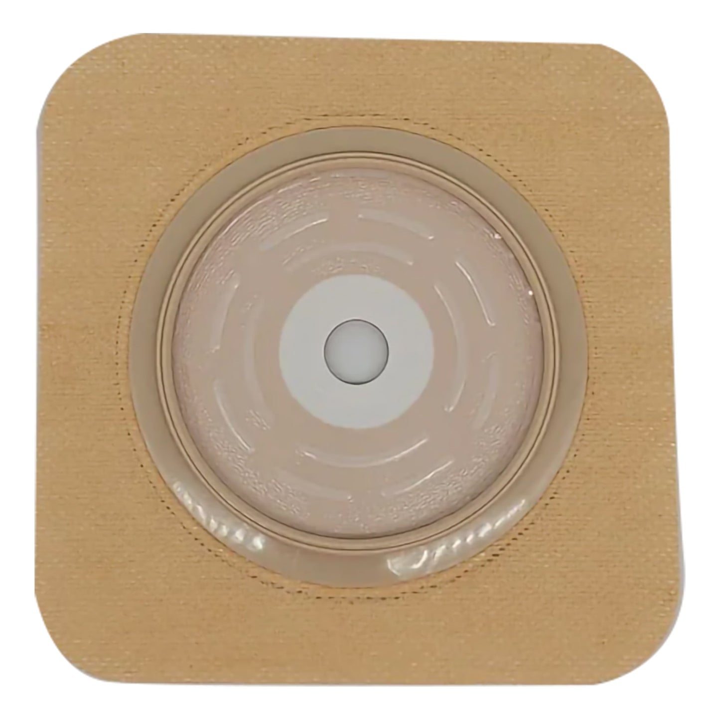Safe n Simple™ Ostomy Barrier Trim to Fit, Standard Wear Flexible Tape 70 mm Flange Up to 2-1/4 Inch Opening 5 X 5 Inch (1245143_BX)