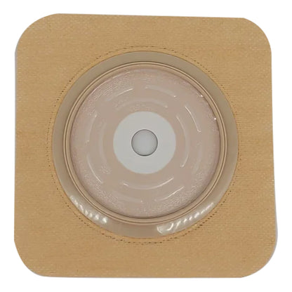 Safe n Simple™ Ostomy Barrier Trim to Fit, Standard Wear Flexible Tape 70 mm Flange Up to 2-1/4 Inch Opening 5 X 5 Inch (1245143_BX)