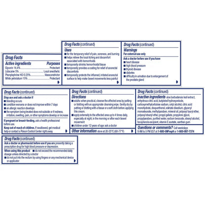 Glaxo Consumer Products Hemorrhoid Relief (1230545_EA)