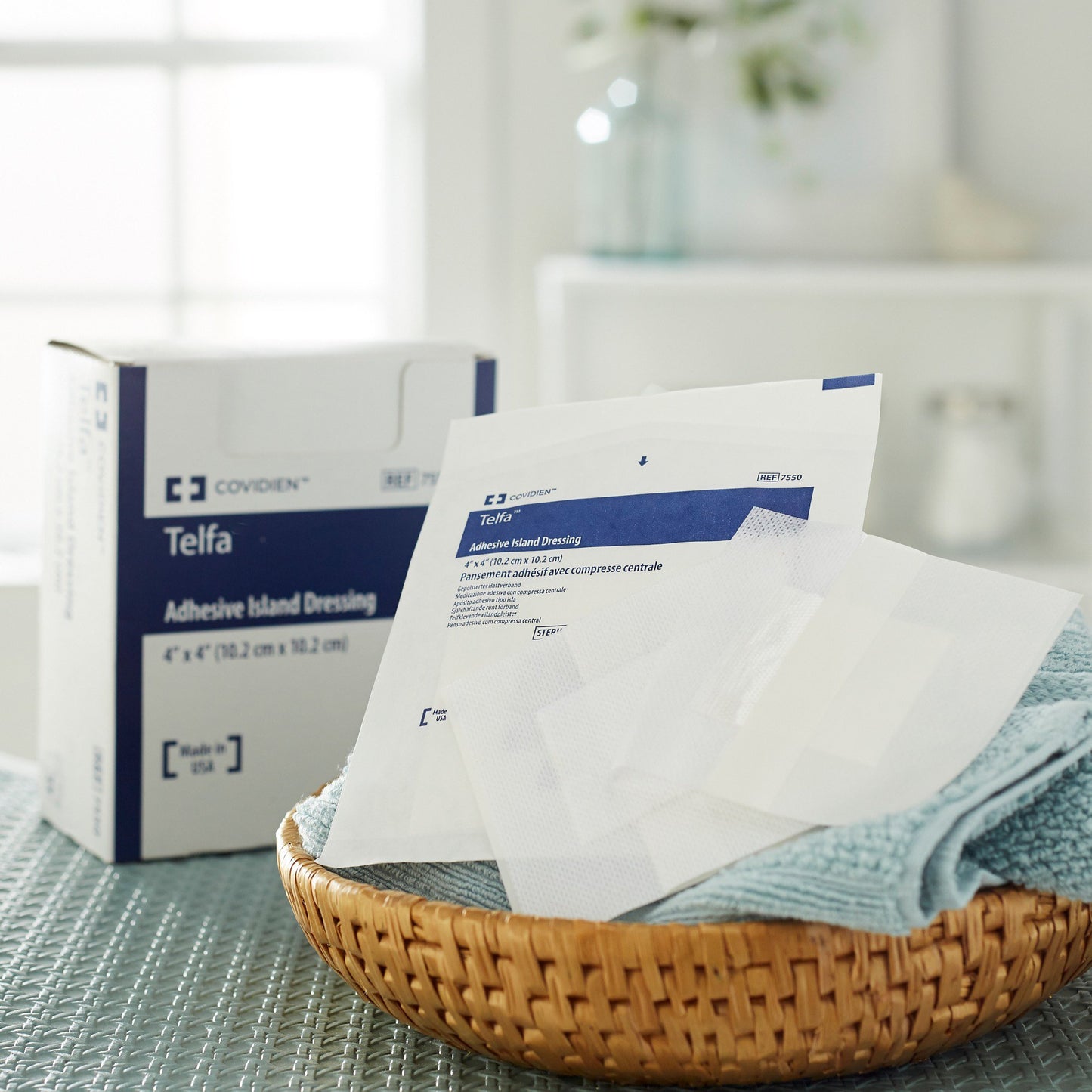 Telfa™ Island Dressing 4 X 4 Inch Square Sterile (473570_EA)