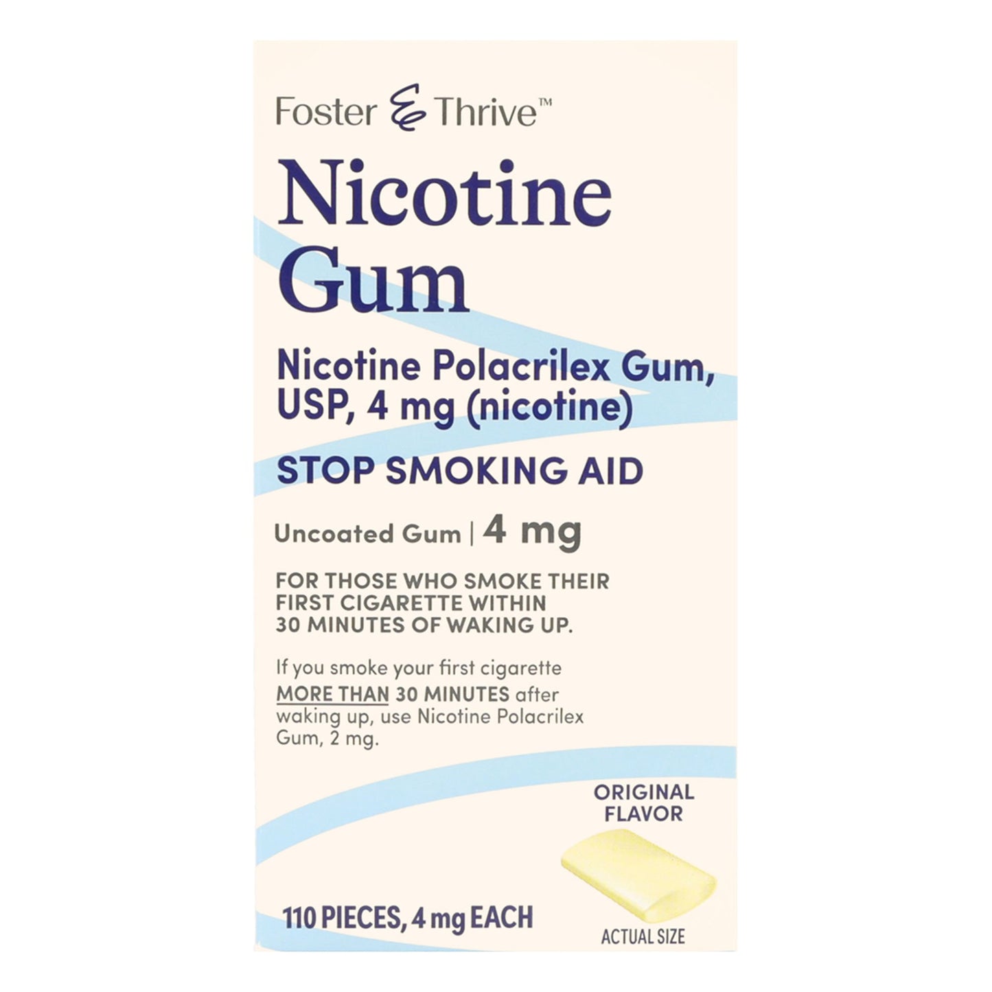 Foster & Thrive™ Stop Smoking Aid 4 mg Strength Gum (1239005_PK)