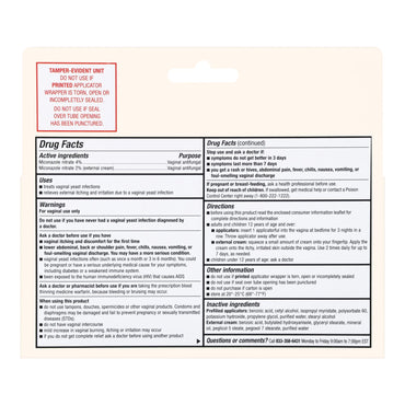 Foster & Thrive™ Vaginal Antifungal Kit 2% Strength / 200 mg Cream / Suppository (1244990_EA)