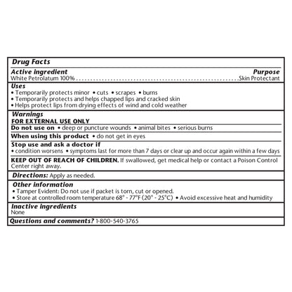 Geri-Care Petroleum Jelly 5 Gram Individual Packet NonSterile (1220891_CS)