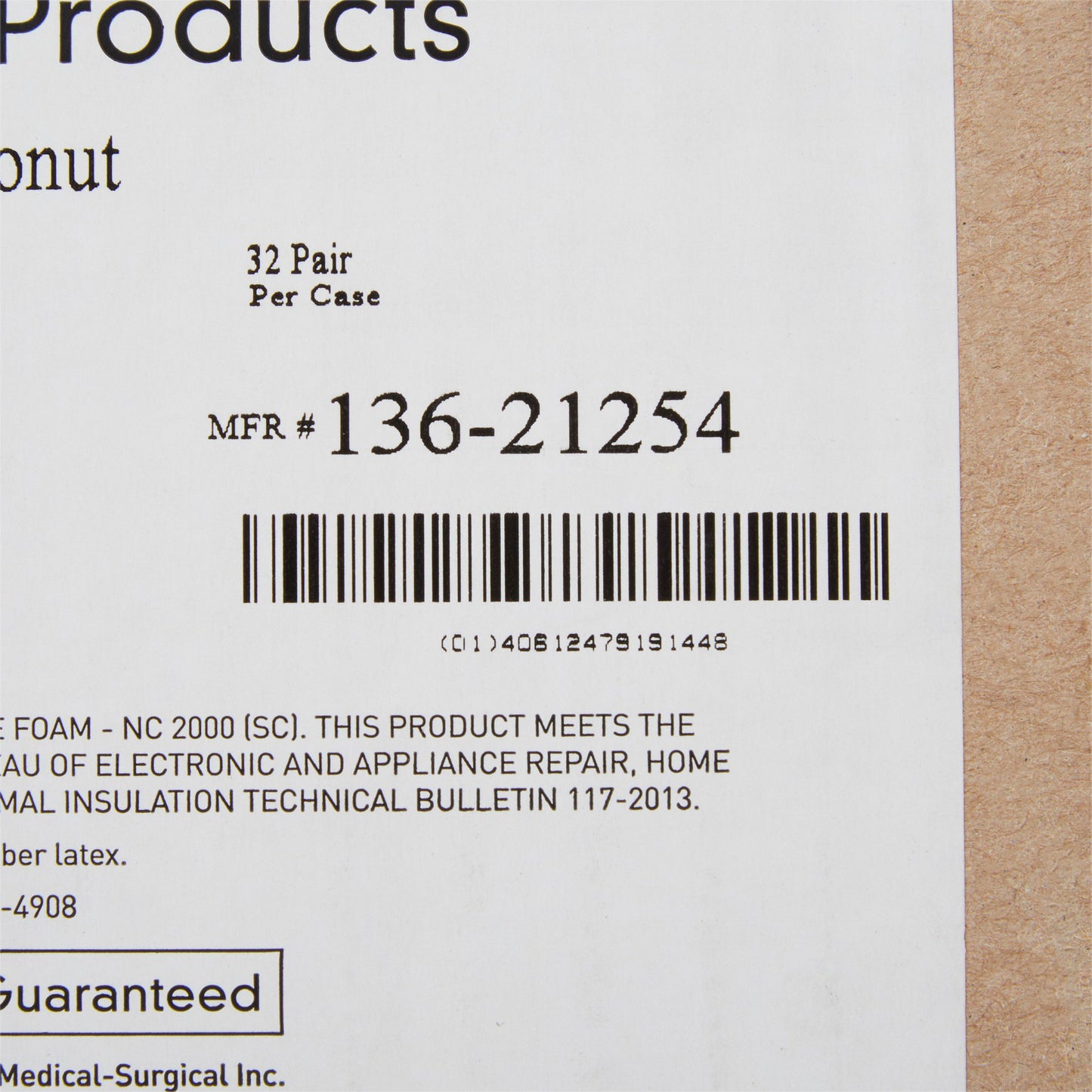 McKesson Head Positioner Donut 9 Inch Diameter Foam Freestanding (929203_CS)