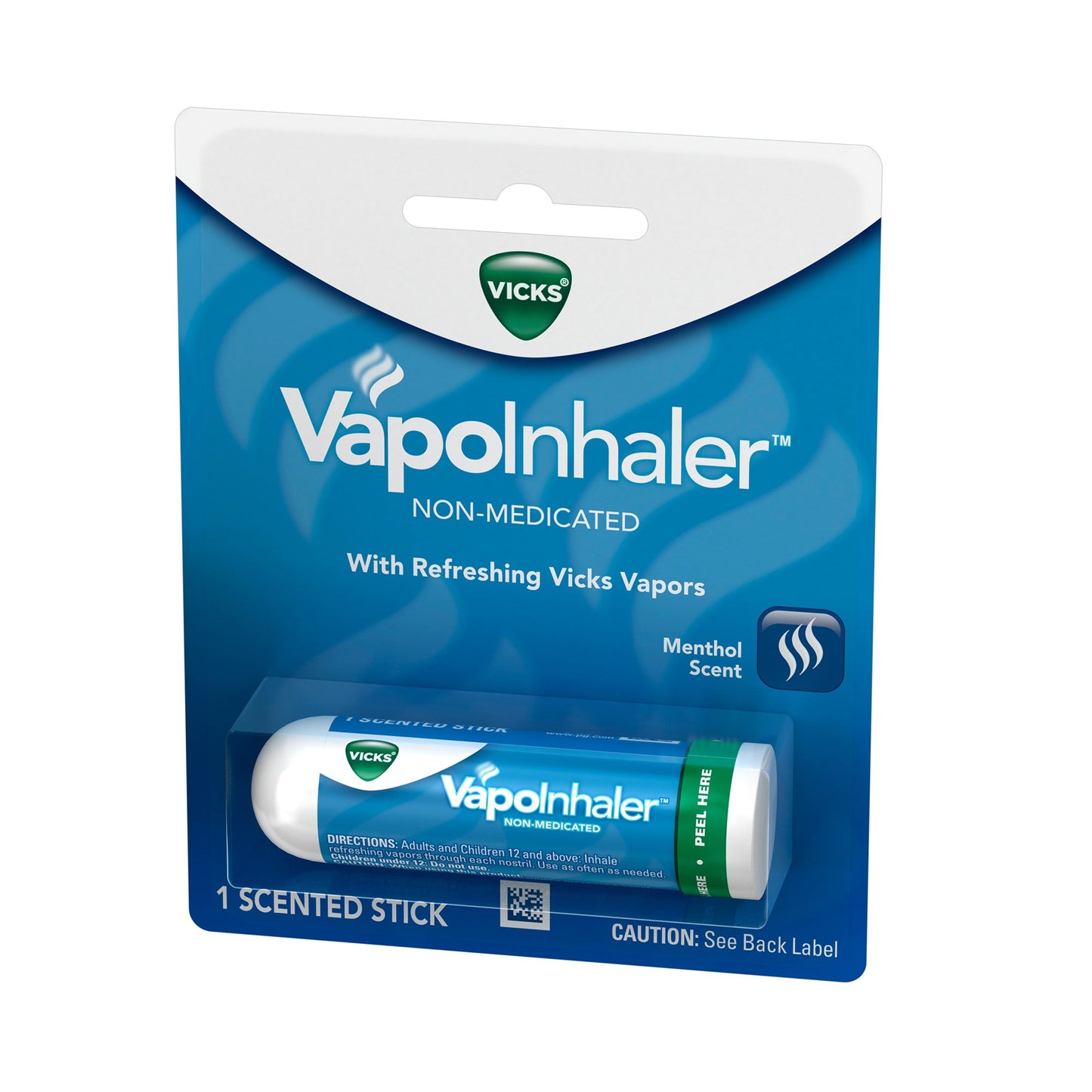 Vicks® VapoInhaler™ Cold and Cough Relief Inhalant Stick 0.2 mL (1173708_EA)