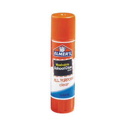 Elmer's Washable School Glue Sticks, 0.21 oz, Applies and Dries Clear, 8/Pack (EPIE5003E5004)