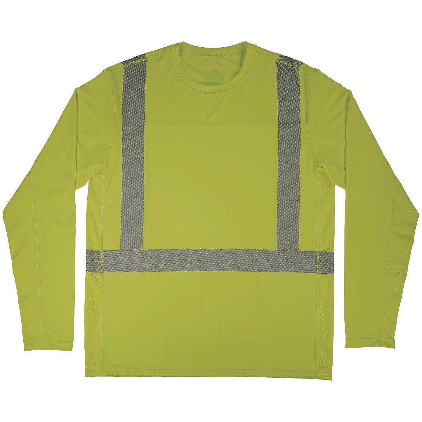 Ergodyne Chill-Its 6688 Type R Class 2 Cooling Hi-Vis Sun Shirt with UV Protection, S, Lime (EGO12136)