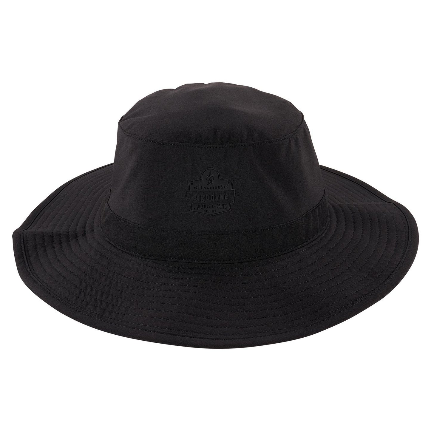 Ergodyne Chill-Its 8939 Cooling Bucket Hat, Polyester/Spandex, One Size Fits Most, Black (EGO12664)