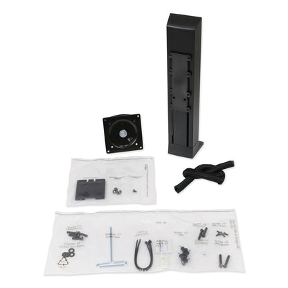Ergotron Monitor Riser, Single Monitor Kit, 30 Degrees Tilt, Up to 24", 6 to 16 lbs, Black (ERG97935085)