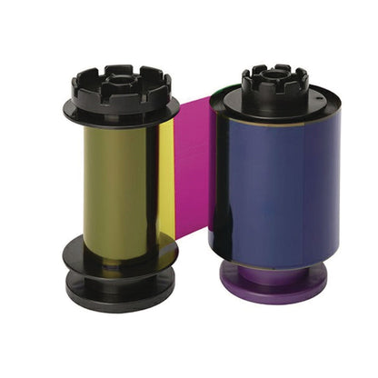 Evolis R5F208A100 YMCKO Color Ribbon, Black/Cyan/Magenta/Yellow (SRXR5F208A100)