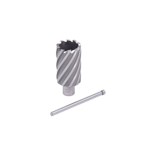 Evolution Cyclone HSS Premium Grade Annular Cutter, 1-1/16 in dia x 2 in Depth, 3/4 in Weldon Shank, Includes Pilot Pin (510-CC106L)