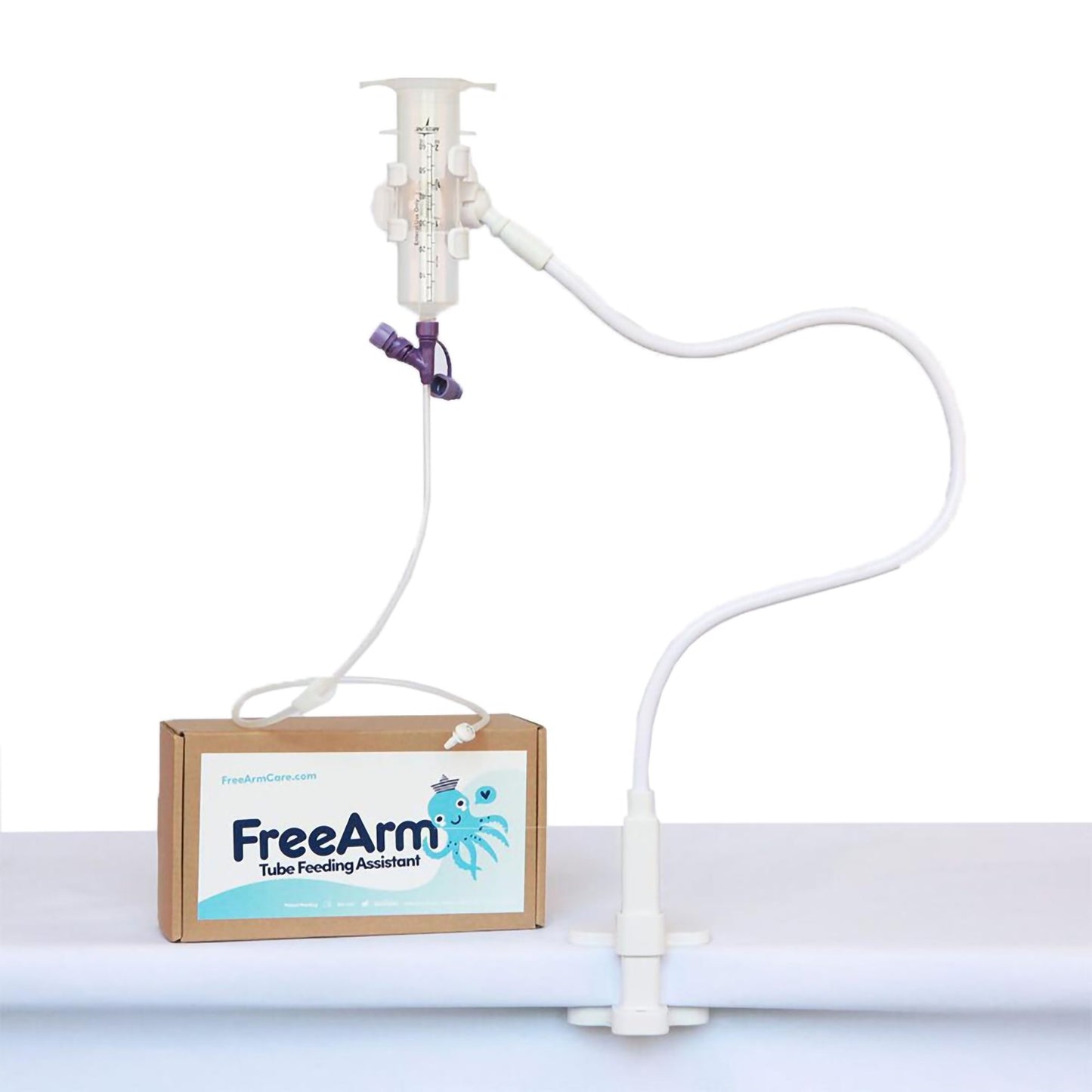 FreeArm® Muscle Feeding Tube / Infusion Bag Holder White (1212862_EA)