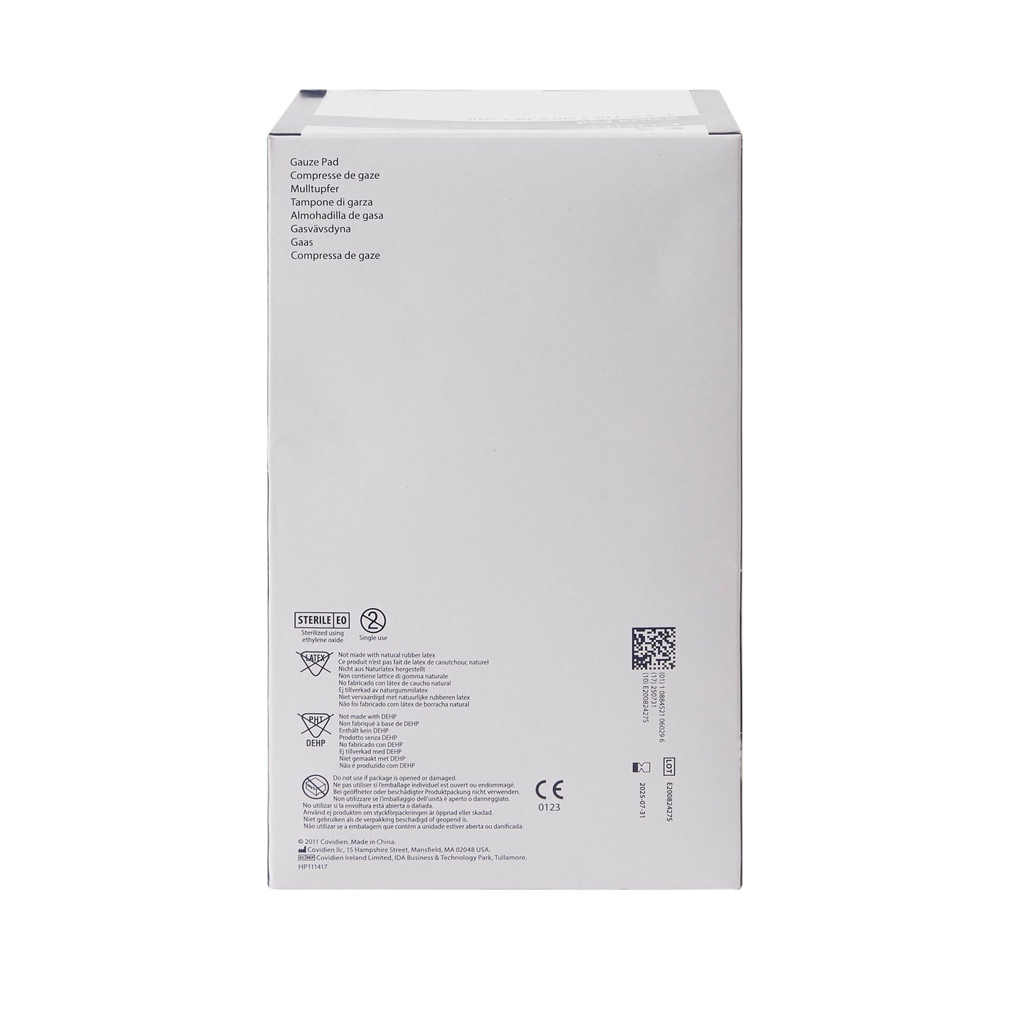 Curity™ Gauze Sponge 4 X 4 Inch 12-Ply Sterile 1 per Pack (10142_CS)