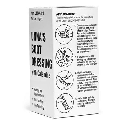 Graham-Field Unna Boot Zinc Oxide / Calamine 4 Inch X 10 Yard (246754_EA)
