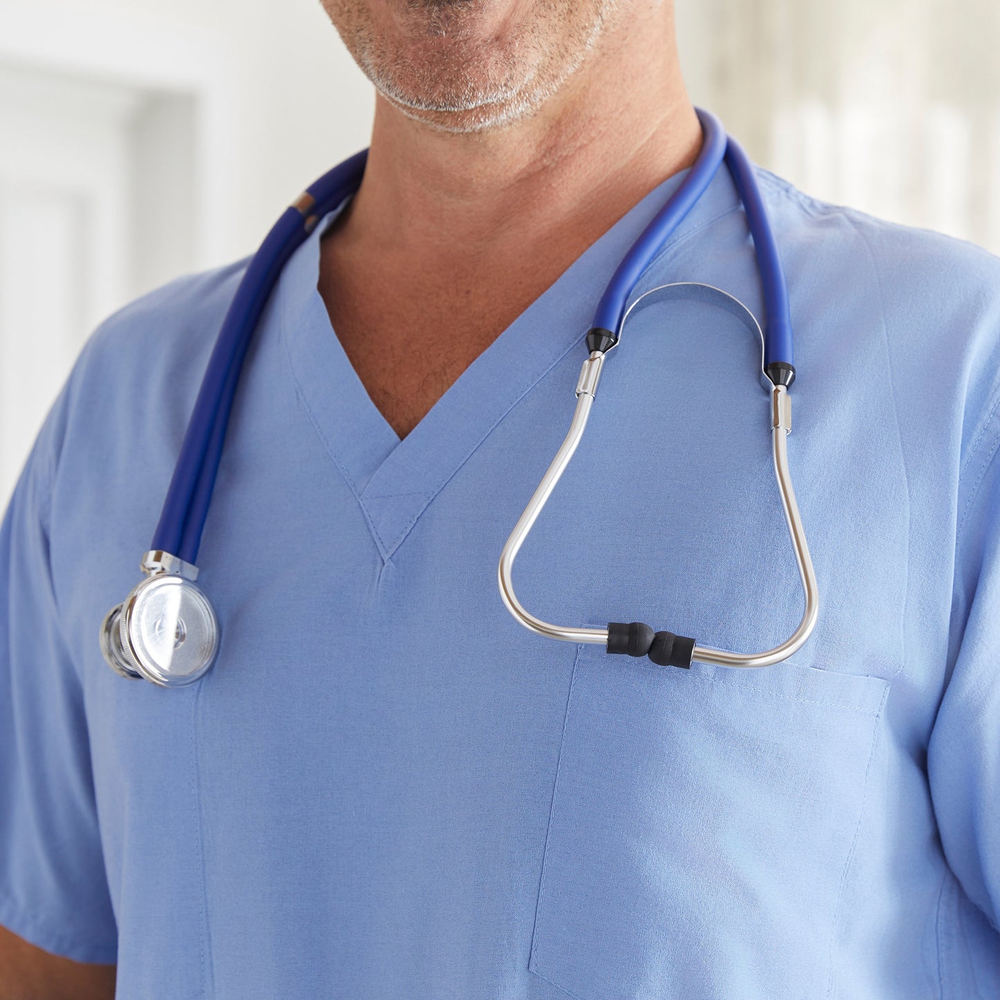 McKesson LUMEON™ Sprague Stethoscope Royal Blue 2-Tube 22 Inch Tube Double Sided Chestpiece (363733_EA)