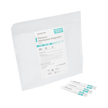McKesson Sterilization Chemical Integrator Strip Steam 4 Inch Length (524536_CS)