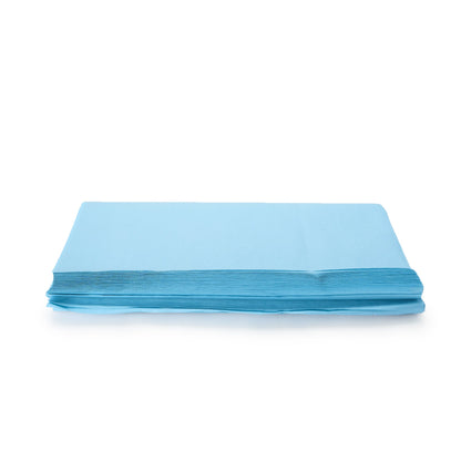 McKesson Sterilization Wrap Blue 24 X 24 Inch Single Layer Cellulose Steam / EO Gas (1156127_CS)