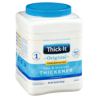 Thick-It® Original Concentrated Food and Beverage Thickener 10 oz. Canister Unflavored Powder IDDSI Level 0 Thin (811367_EA)