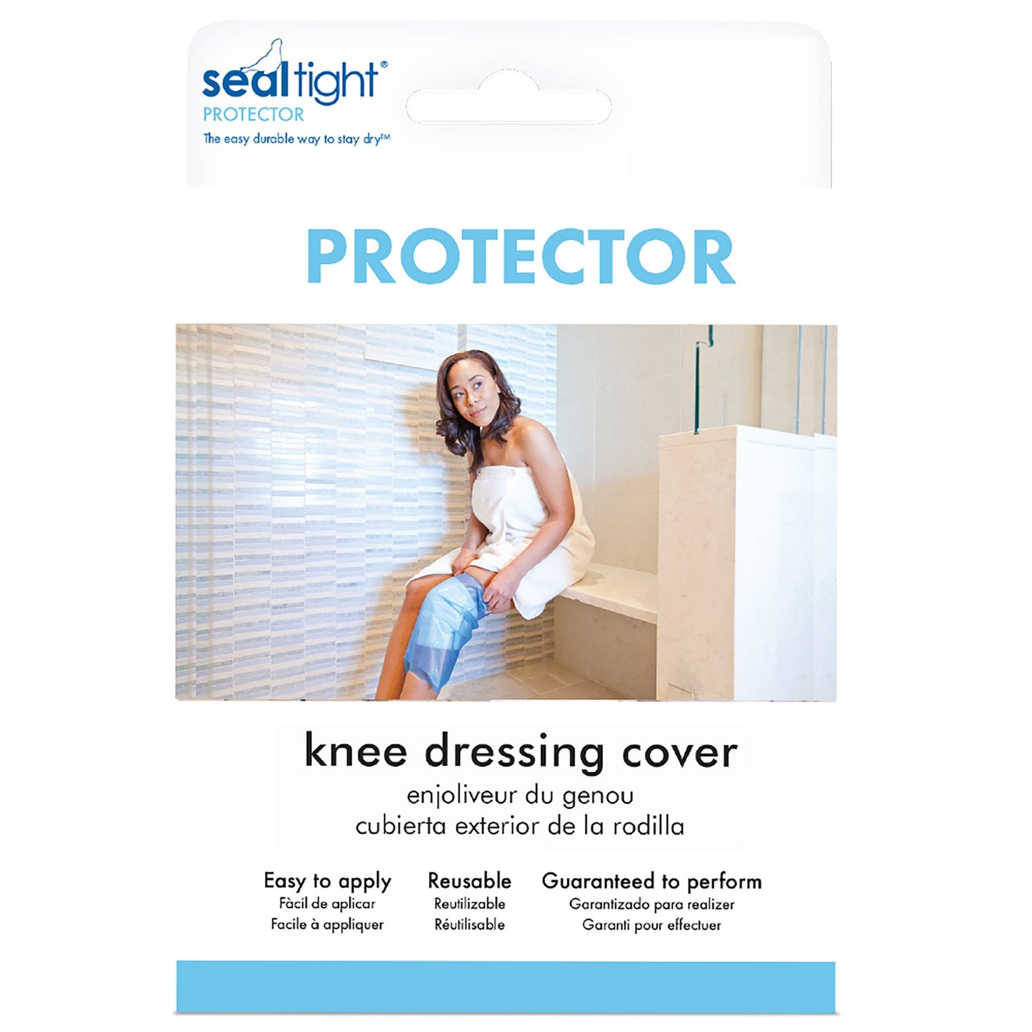 SEAL-TIGHT® Protector Knee Cast and Bandage Protector Large Thermoplastic Elastomer 22 to 26 Inch Thigh Circumference (958956_EA)
