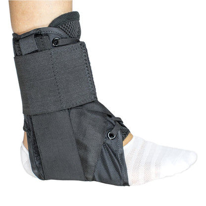 McKesson Ankle Brace Large Lace-Up / Figure-8 Strap / Hook and Loop Closure Foot (1159074_EA)