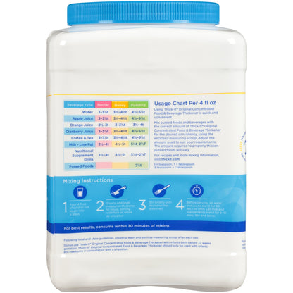 Thick-It® Original Concentrated Food and Beverage Thickener 36 oz. Canister Unflavored Powder IDDSI Level 0 Thin (811368_CS)