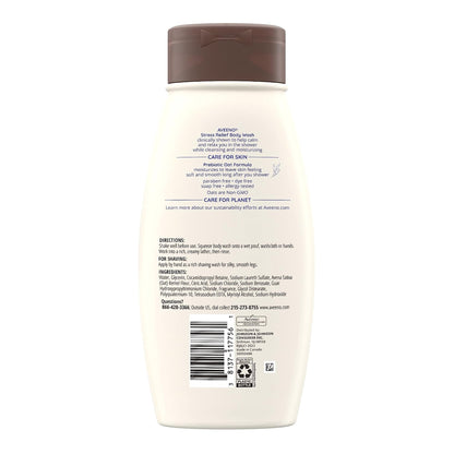 Aveeno® Stress Free Body Wash Liquid 18 oz. Bottle Lavender Scent (1228827_EA)