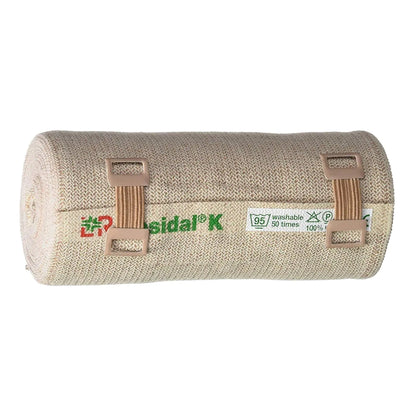 Rosidal® K Compression Bandage 4 Inch X 5-1/2 Yard Clip Detached Closure Tan NonSterile High Compression (573777_EA)