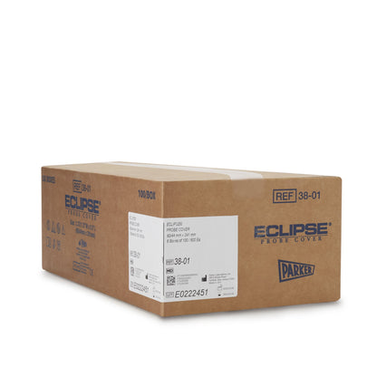 Eclipse® Ultrasound Probe Cover 2-1/2 Inch tapered to 1-3/4 X 9-1/2 Inch Polyisoprene NonSterile Tapered (316682_CS)