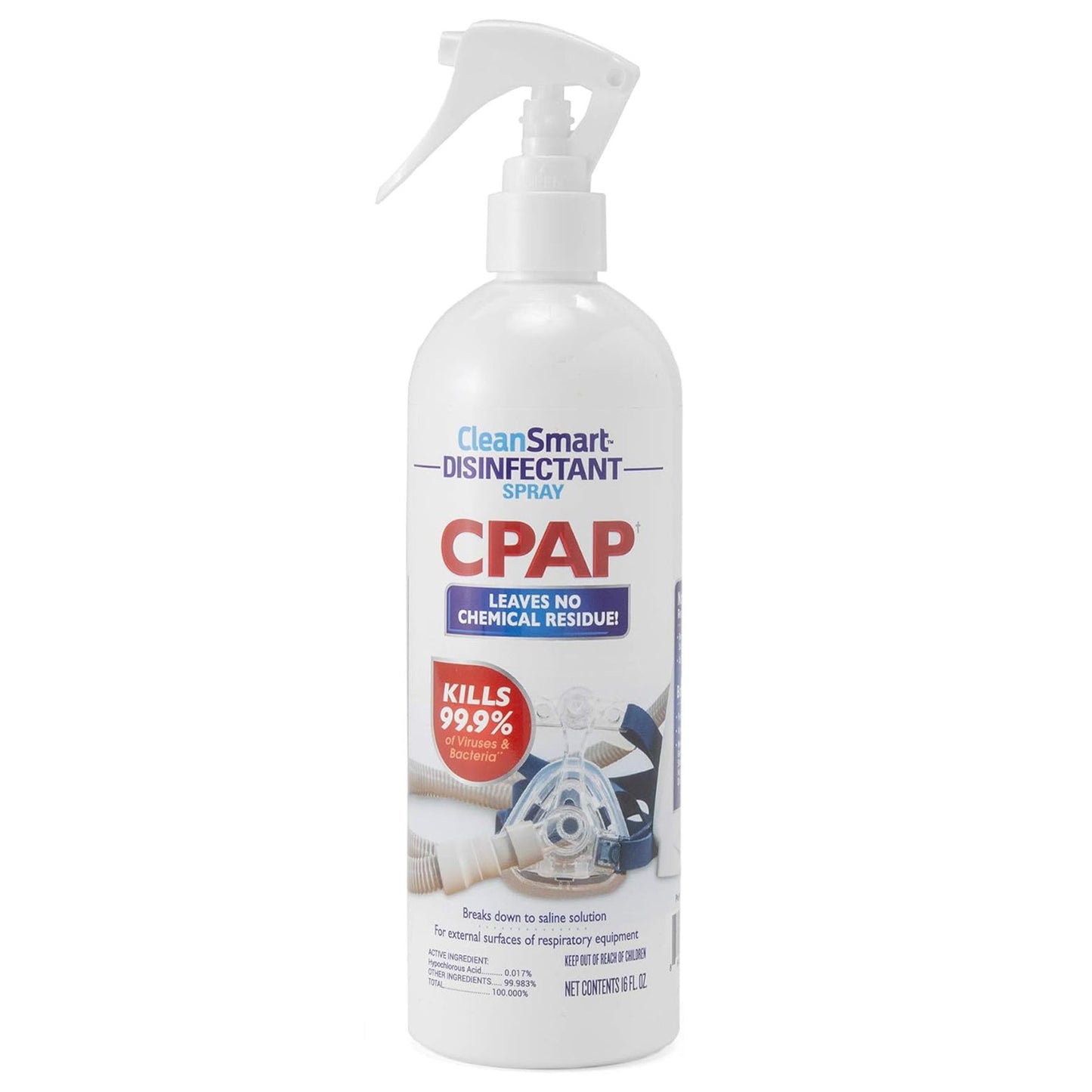 CleanSmart™ CPAP Disinfectant Spray 16 oz., Pump Bottle (1219278_EA)