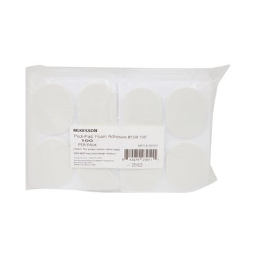 McKesson Pedi-Pad Foot Pad Size 104 Adhesive Foot (1111075_PK)