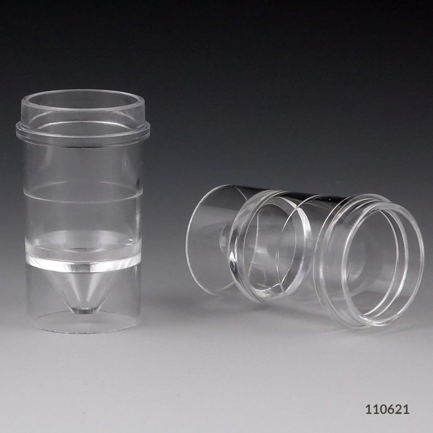 McKesson Sample Cup 2 mL, Clear, 16 X 24 mm, Without Caps (1183153_BG)