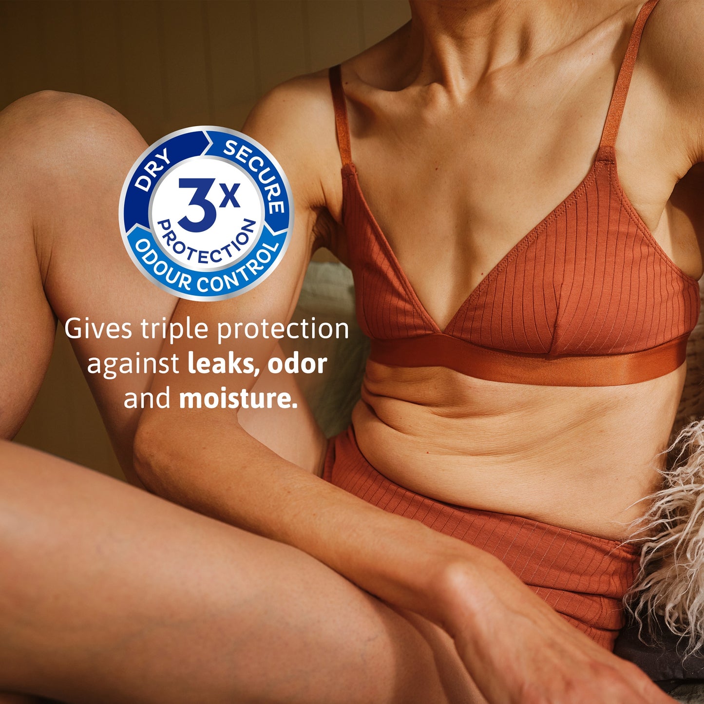 TENA Sensitive Care™ Bladder Control Pad 9 Inch Length Light Absorbency Dry-Fast Core™ One Size Fits Most (1121150_CS)