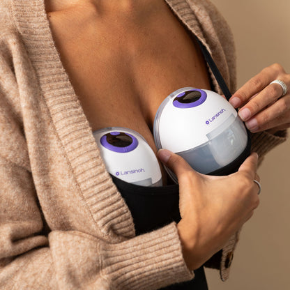 Lansinoh® DiscreetDuo™ Hands Free Double Electric Breast Pump Lansinoh® DiscreetDuo™ (1244518_EA)