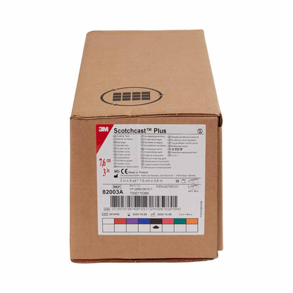 3M™ Scotchcast™ Plus Cast Tape 3 Inch X 12 Foot Fiberglass / Resin Black (201253_CS)