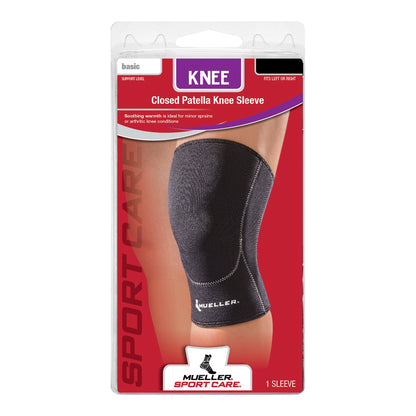 Mueller® Knee Support Medium Pull-On 14 to 16 Inch Knee Circumference Left or Right Knee (1094638_EA)