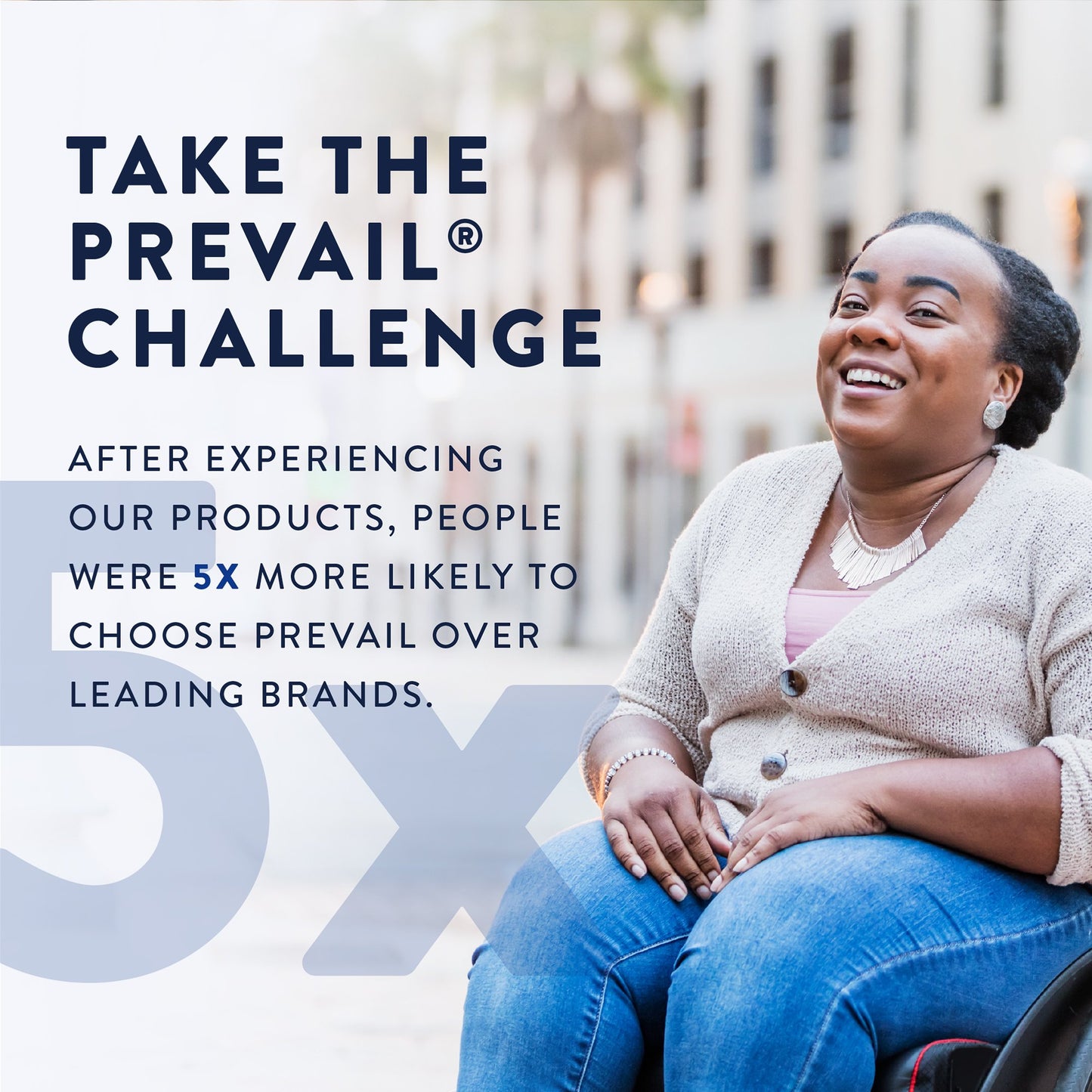 Prevail® Air™ Unisex Adult Incontinence Brief Size 1 / Medium Disposable Heavy Absorbency (1234063_PK)