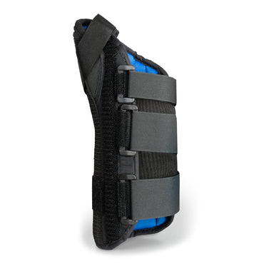 McKesson Wrist Brace with Abducted Thumb Aluminum / Foam / Spandex / Plastic Right Hand Black Medium (1159140_EA)