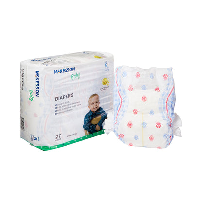 McKesson Unisex Baby Diaper Size 5 Disposable Heavy Absorbency (1144478_BG)