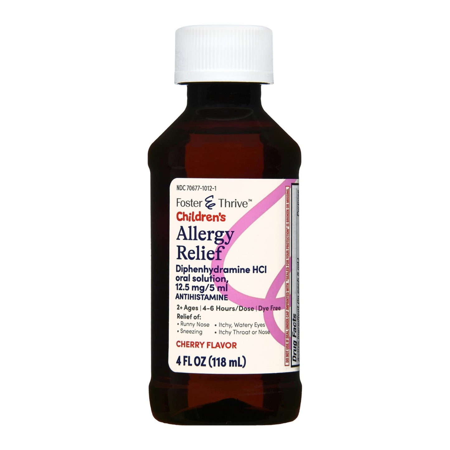 Foster & Thrive™ Children's Allergy Relief 12.5 mg / 5 mL Strength Liquid 4 oz. (1235097_EA)