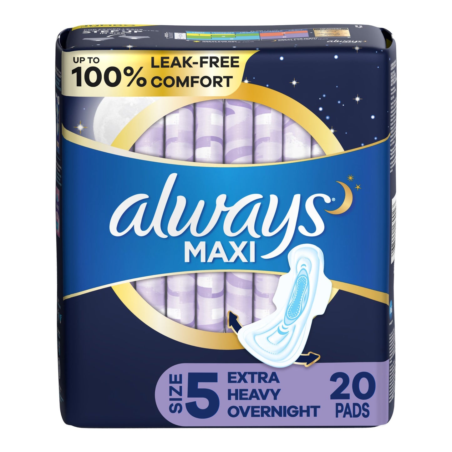Always® Maxi Feminine Pad Overnight Heavy Absorbency (785309_PK)