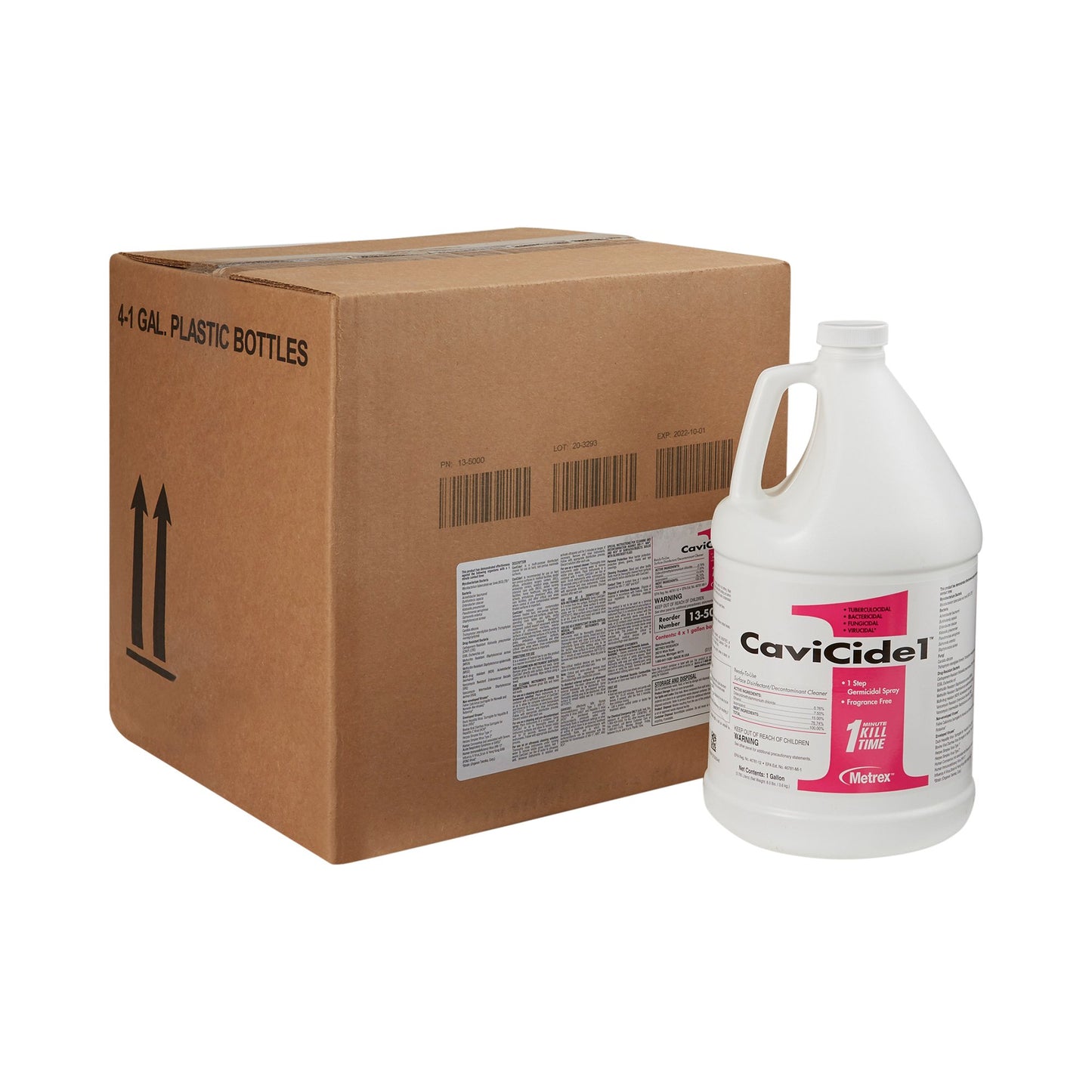 CaviCide1™ Surface Disinfectant Cleaner Alcohol Based Manual Pour Liquid 1 gal. Jug Alcohol Scent NonSterile (803721_CS)