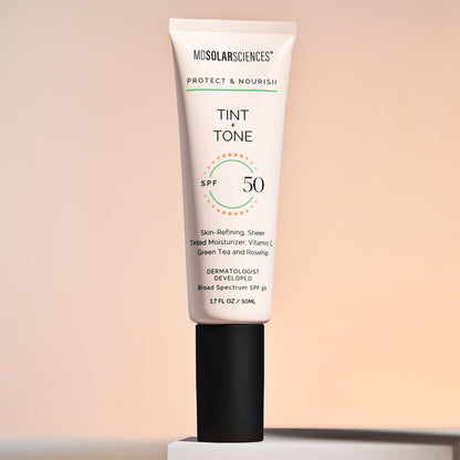 MDSolarsciences™ Tint + Tone SPF 50 Facial Moisturizer with Sunscreen 1.7 oz. Tube Scented Cream (1235331_CS)